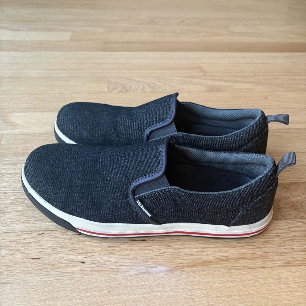 Nautilus Steel Toe Slip-On Wedge Sole Work Shoe Size 9.5 - Picture 2 of 8